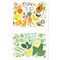 Fruity Smoothie on White 2 by Farida Zaman 15" x 12" Canvas Wall Art (Set of 2)